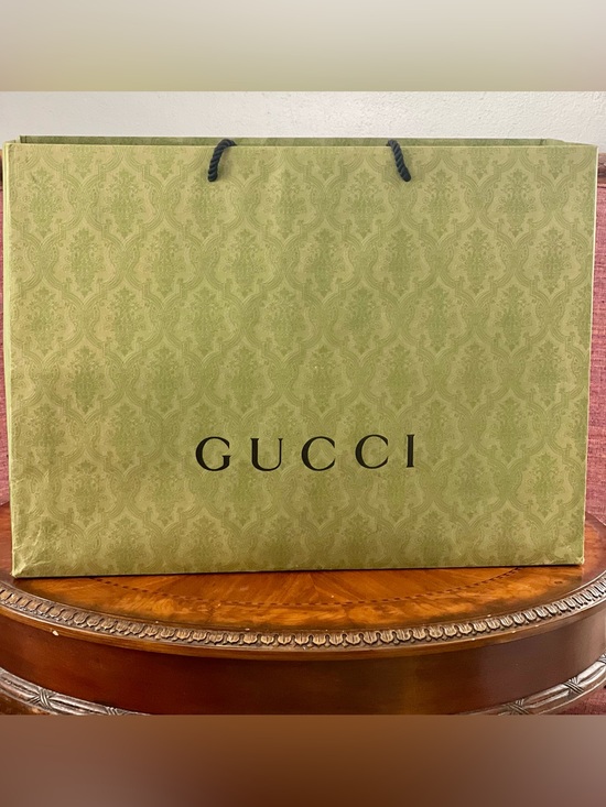 Gucci Other - Gucci classic green shopping bag - Extra Large